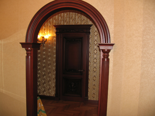 арки из дерева