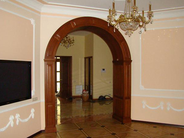 арки из дерева