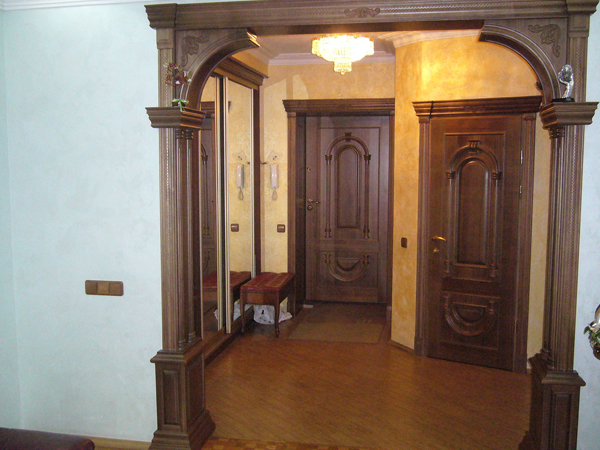 арки из дерева